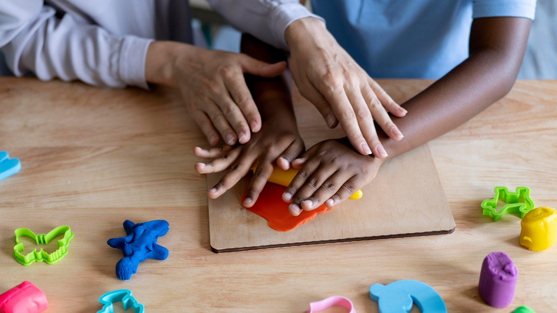 image of an autist therapy session