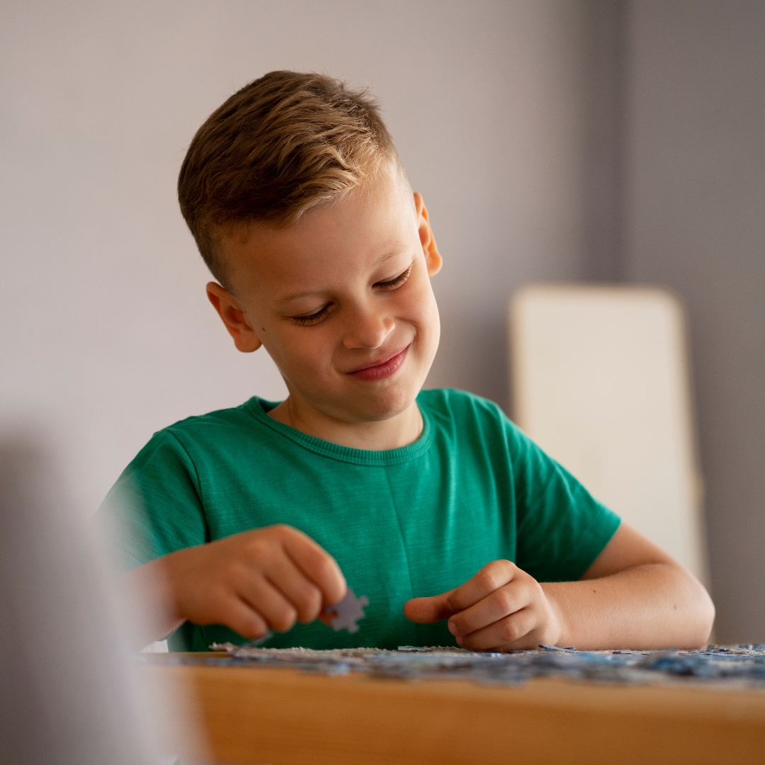 image of an autistic boy