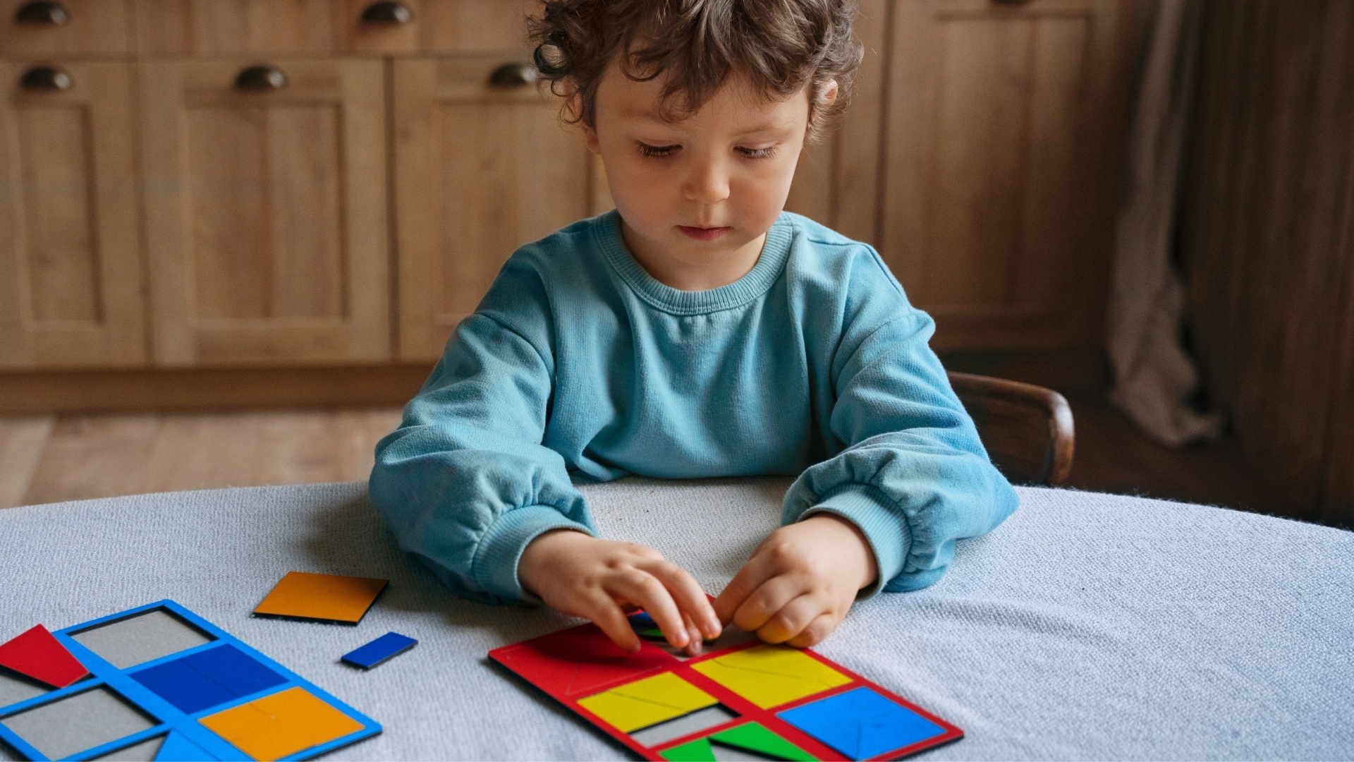 image of a kid doing home ABA care
