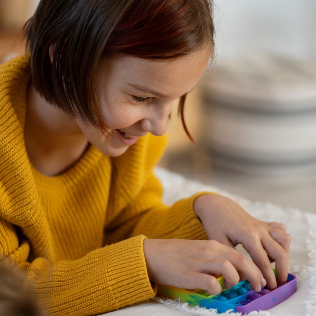 image of an autistic girl