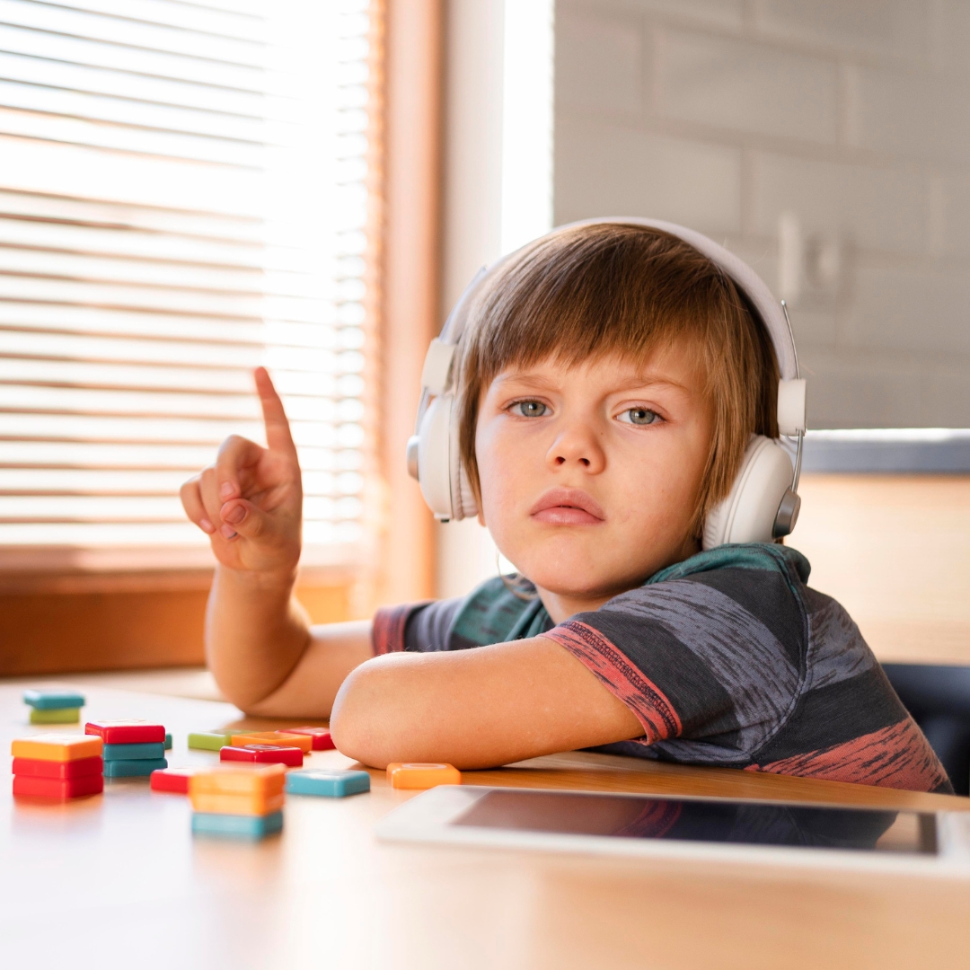 image of an autistic child