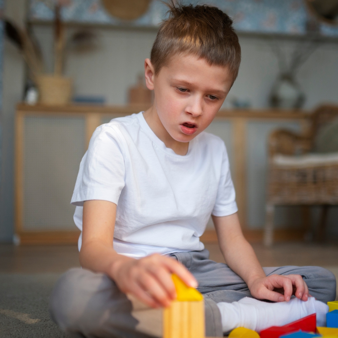 image of an autistic child