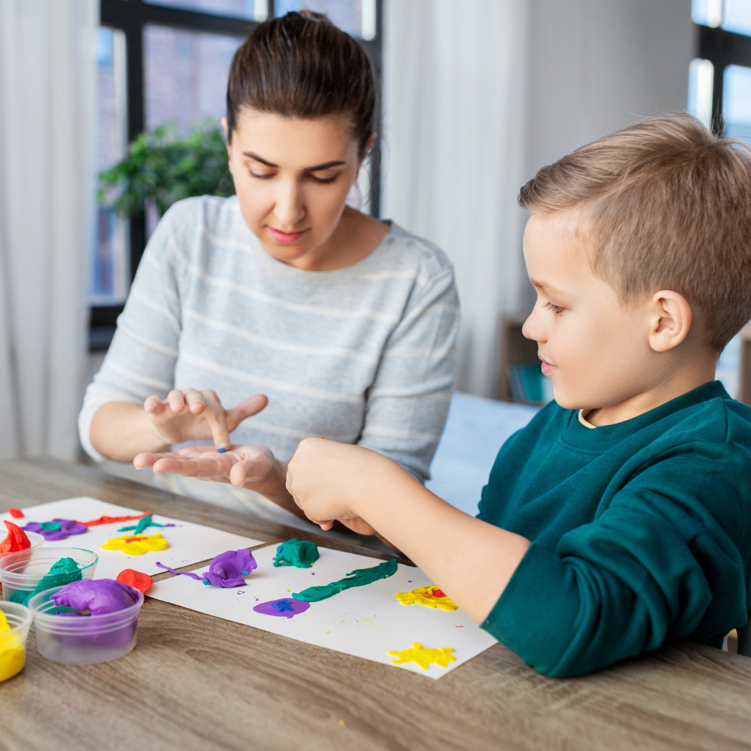 image of autism therapy