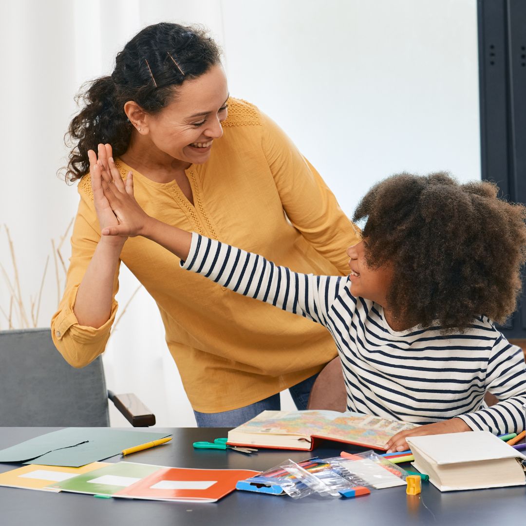 image of an autistic boy getting therapy