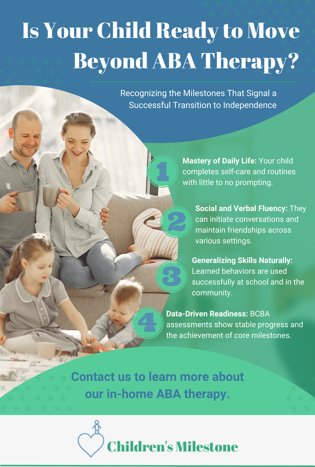 Is Your Child Ready to Move Beyond ABA Therapy? infographic