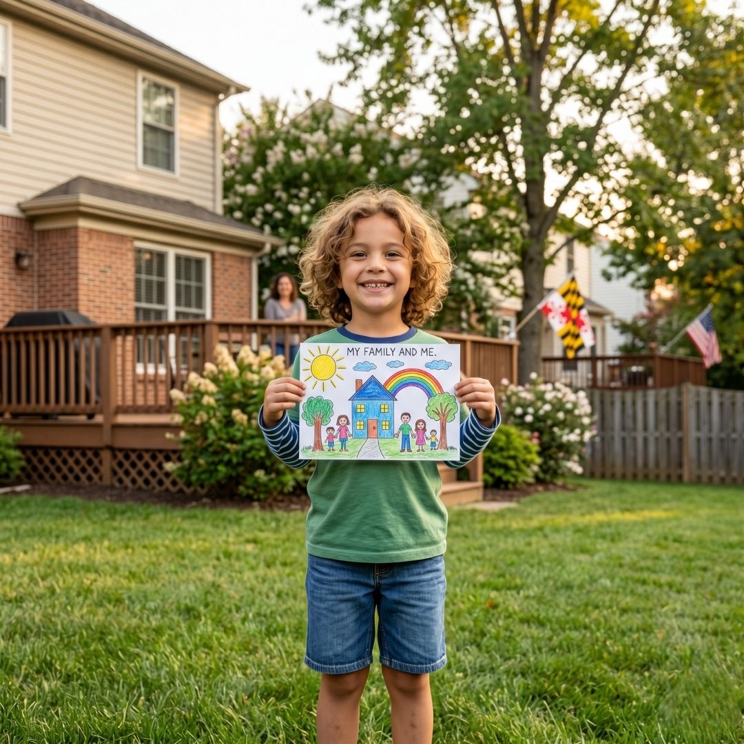A happy child showing confidence and independence after a successful course of applied behavior analysis.